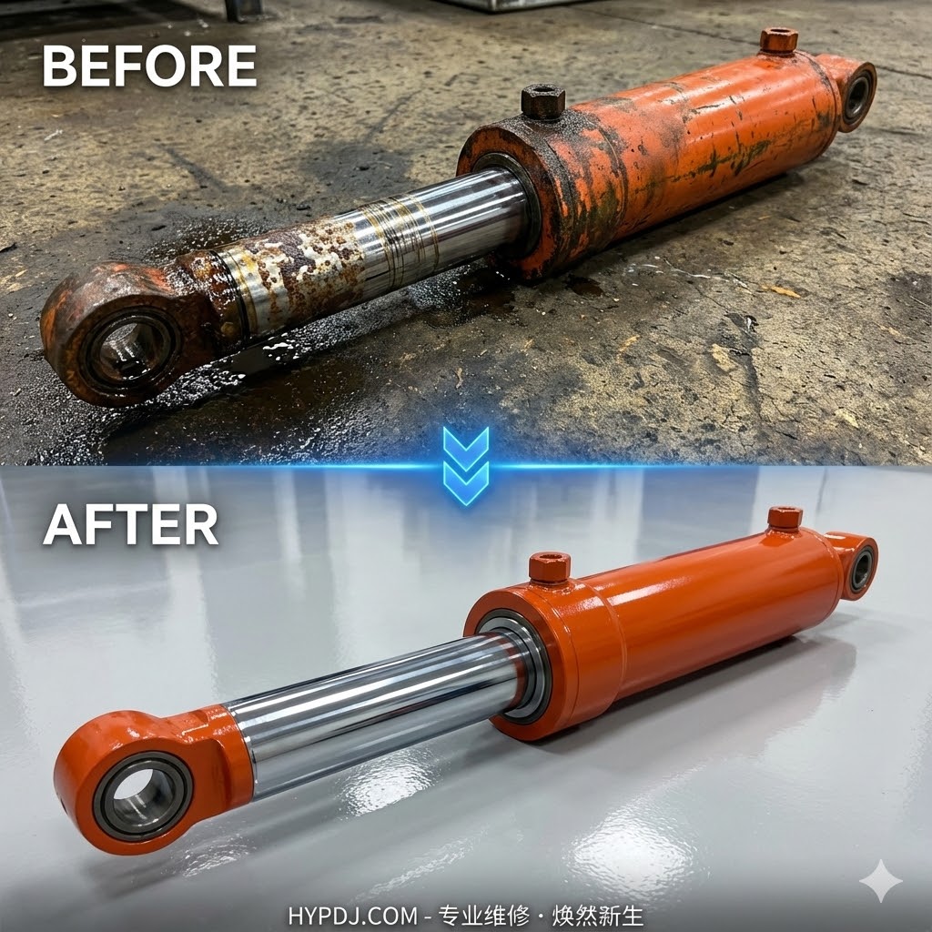 活塞式液压缸维修全攻略:矿山支架、掘进机核心动力快速恢复