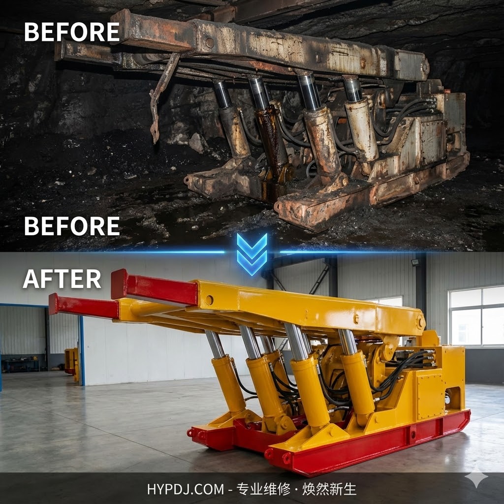 ZD1600/7/13液压支架维修全攻略:8小时快速恢复工作面