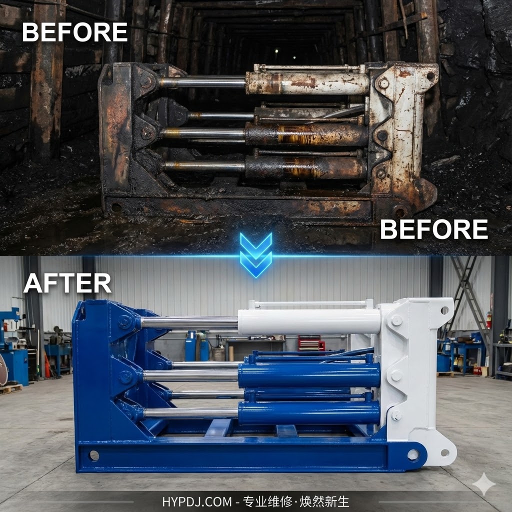 ZZ5200/19.5/42液压支架维修全攻略:12小时快速恢复中厚煤层工作面