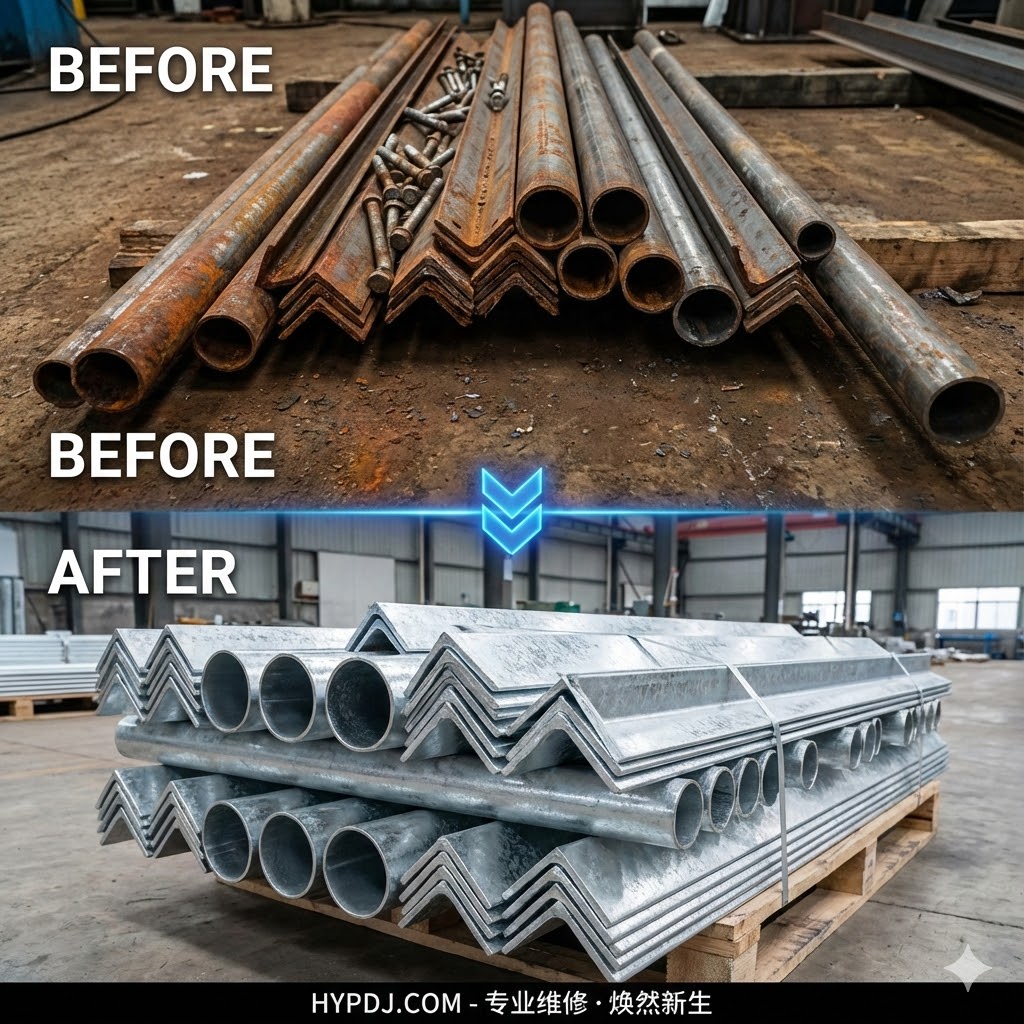 金属表面镀锌防锈处理:矿山设备维修专业指南